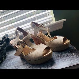 Cream colored Antonio MELANI heels